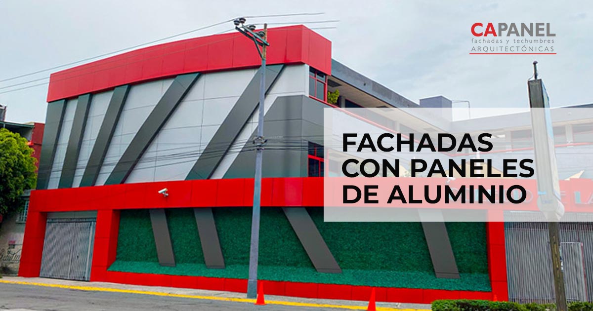 Fachadas aluminio cdmx